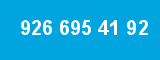 926 695 41 92 926 695 41 92
